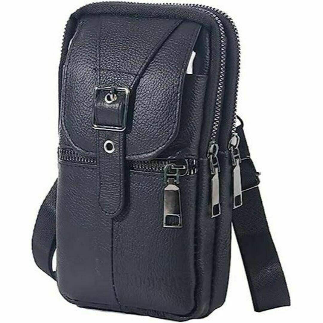 新商品 本革 ショルダーーバッグ スマホショルダー ベルトポーチ ブラウンの通販 by ひろ 新商品 本革 ショルダーーバッグ スマホショルダー ベルトポーチ ブラウン