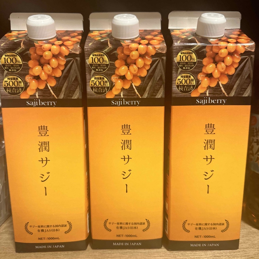 ※専用　サジー　1000ml×3 らくさん菌付