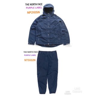 THE NORTH FACE - THE NORTH FACE PURPLE LABEL インディゴ