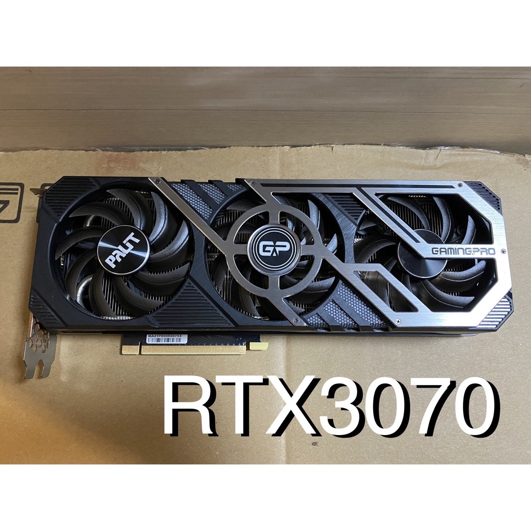 【動作品】PALIT RTX3070 GAIMINGPROPCパーツ