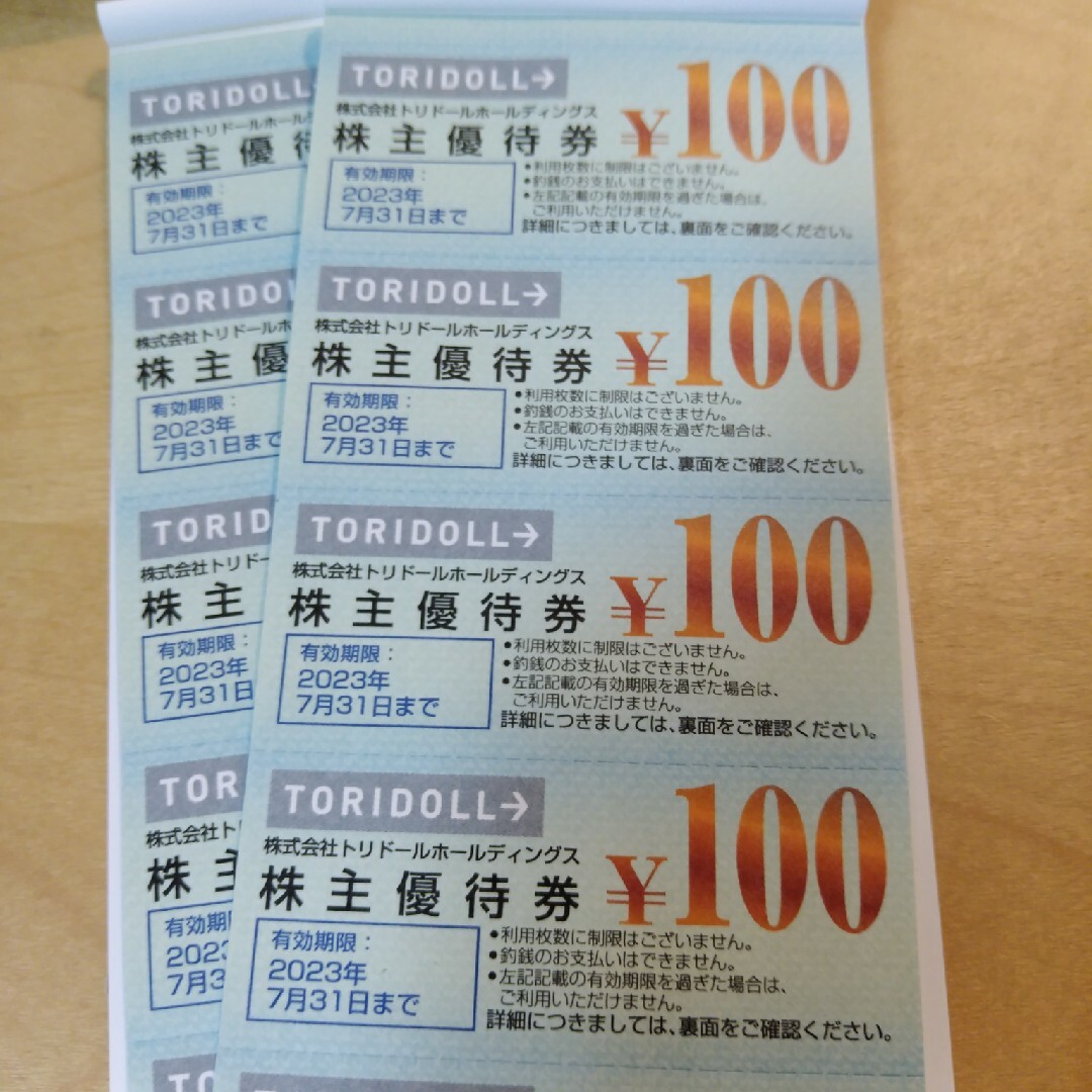 とも様専用 トリドール 株主優待券 2000円分 7月末まで 丸亀製麺の通販 by yuri トリドール(丸亀製麺) 株主優待券 2000円分