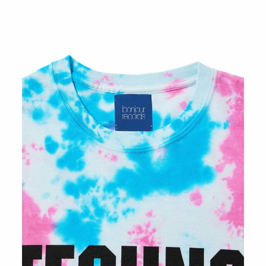 bonjour records(ボンジュールレコーズ)の【グリーン（30）】Bonjour Records Original TECHNO Tie Dye S/S Tee レディースのトップス(カットソー(長袖/七分))の商品写真