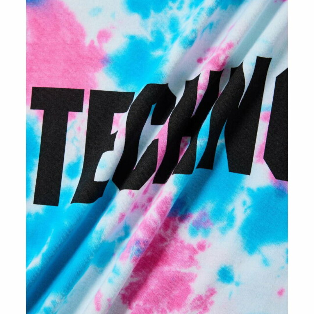 bonjour records(ボンジュールレコーズ)の【グリーン（30）】Bonjour Records Original TECHNO Tie Dye S/S Tee レディースのトップス(カットソー(長袖/七分))の商品写真