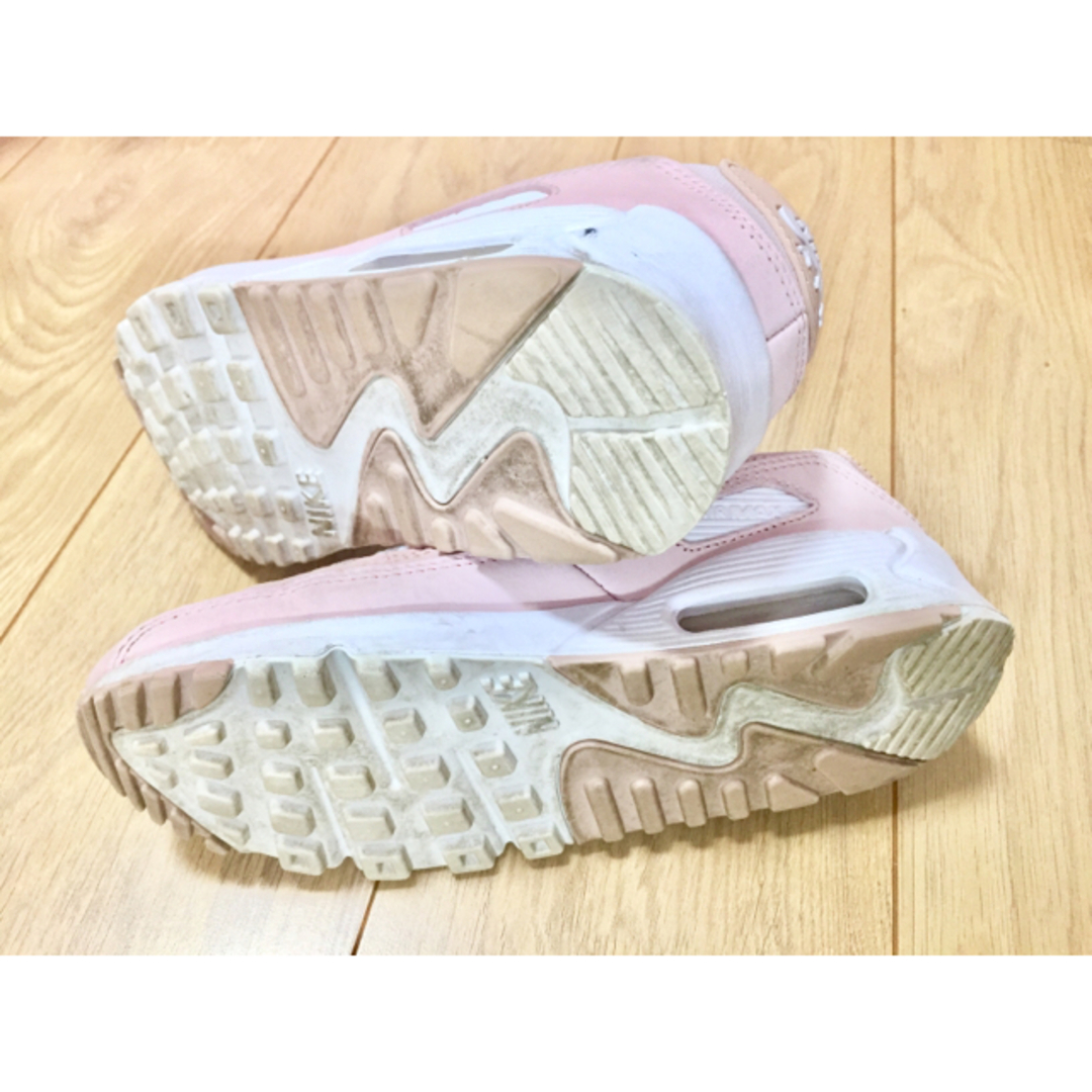 896497-201Nike AIRMAX90 くすみピンク