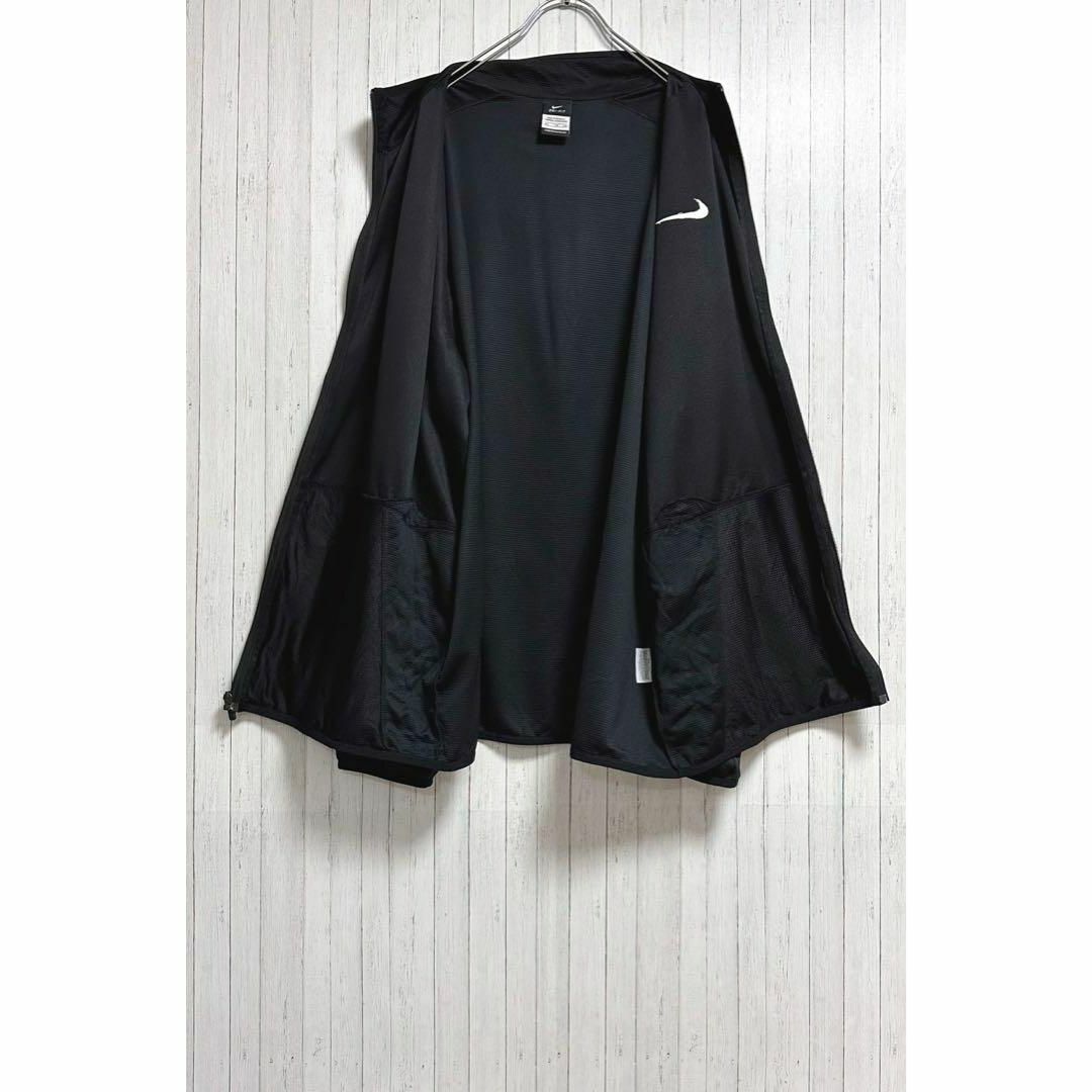 NIKE(ナイキ)のNIKE　ナイキ　トラックジャケット　ジャージ　ビッグシルエット　黒　XXL メンズのトップス(ジャージ)の商品写真