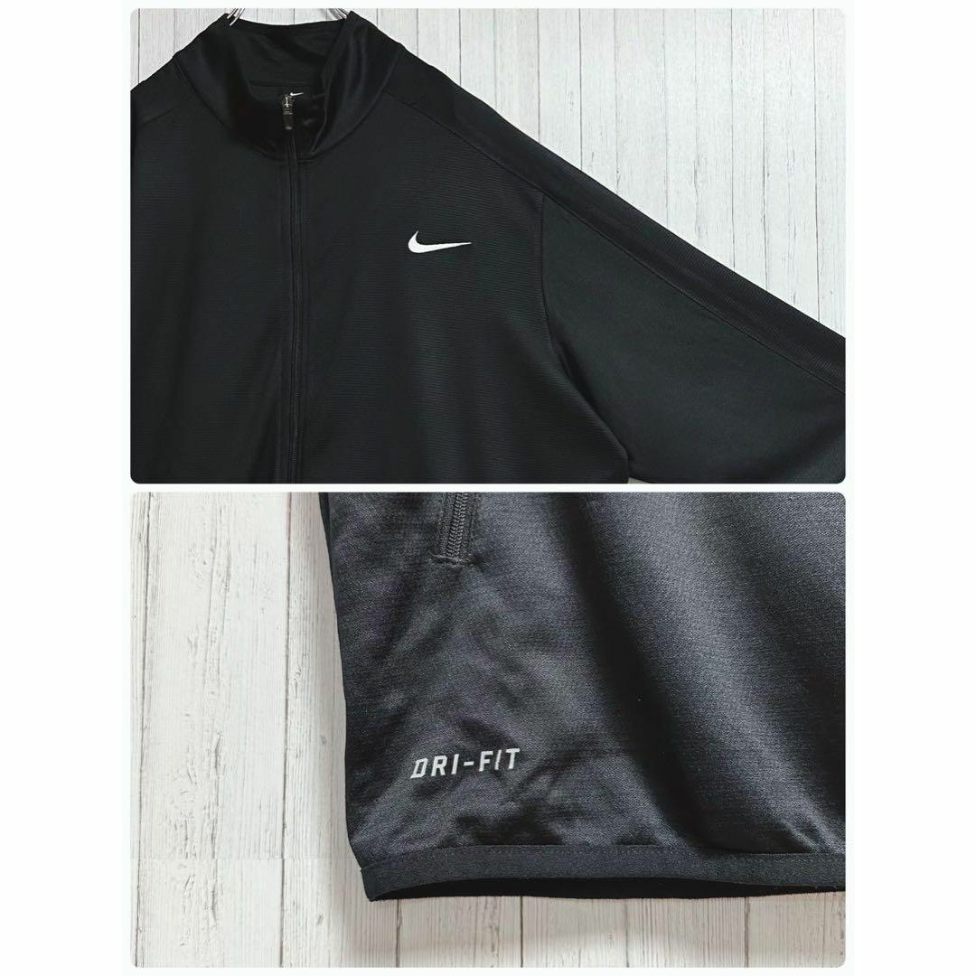 NIKE(ナイキ)のNIKE　ナイキ　トラックジャケット　ジャージ　ビッグシルエット　黒　XXL メンズのトップス(ジャージ)の商品写真