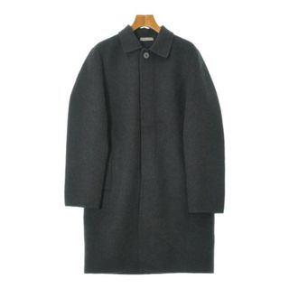 ボッテガヴェネタ(Bottega Veneta)のBOTTEGA VENETA ステンカラーコート 46(M位) グレー 【古着】【中古】(ステンカラーコート)