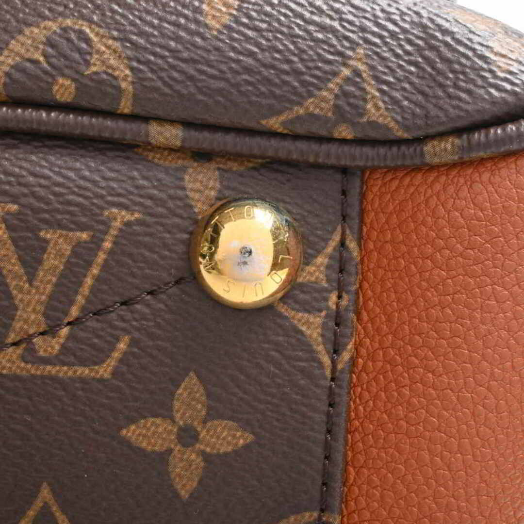 ルイヴィトン LOUIS VUITTON マンハッタン M43481 モノグラム  カバン 2WAY ショルダーバッグ  ハンドバッグ モノグラムキャンバス ブラウン キャラメル