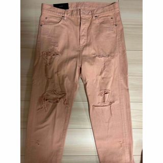 バルマン(BALMAIN)のBALMAIN Denim pant Light pink 32サイズ(デニム/ジーンズ)