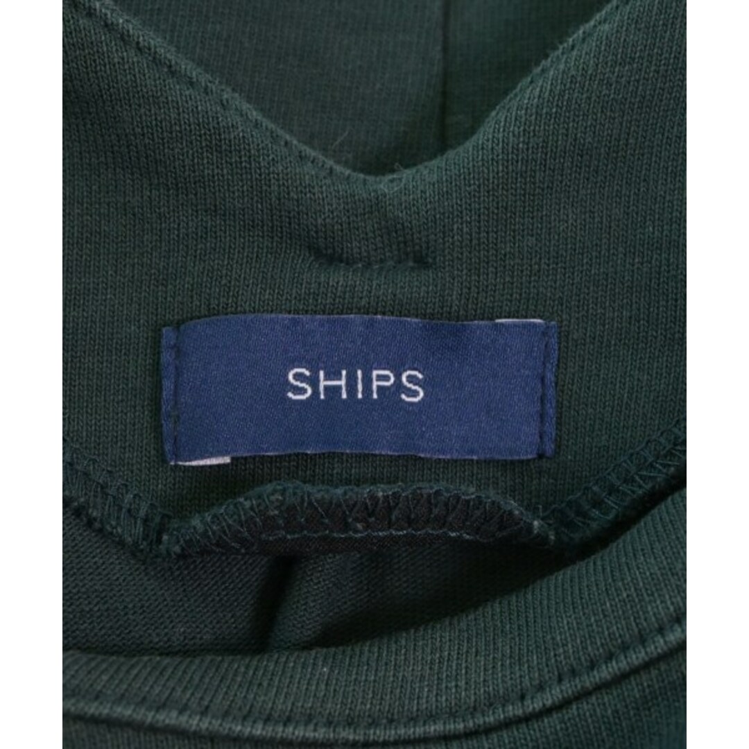 SHIPS(シップス)のSHIPS シップス Tシャツ・カットソー M 深緑 【古着】【中古】 レディースのトップス(カットソー(半袖/袖なし))の商品写真
