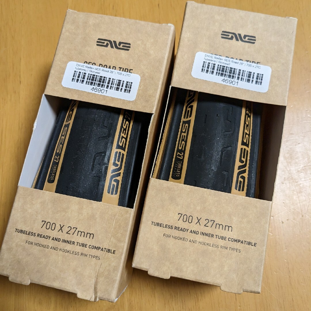 選べる2個セット 2本セット ENVE SES Road 28 700 x 27C チューブレス