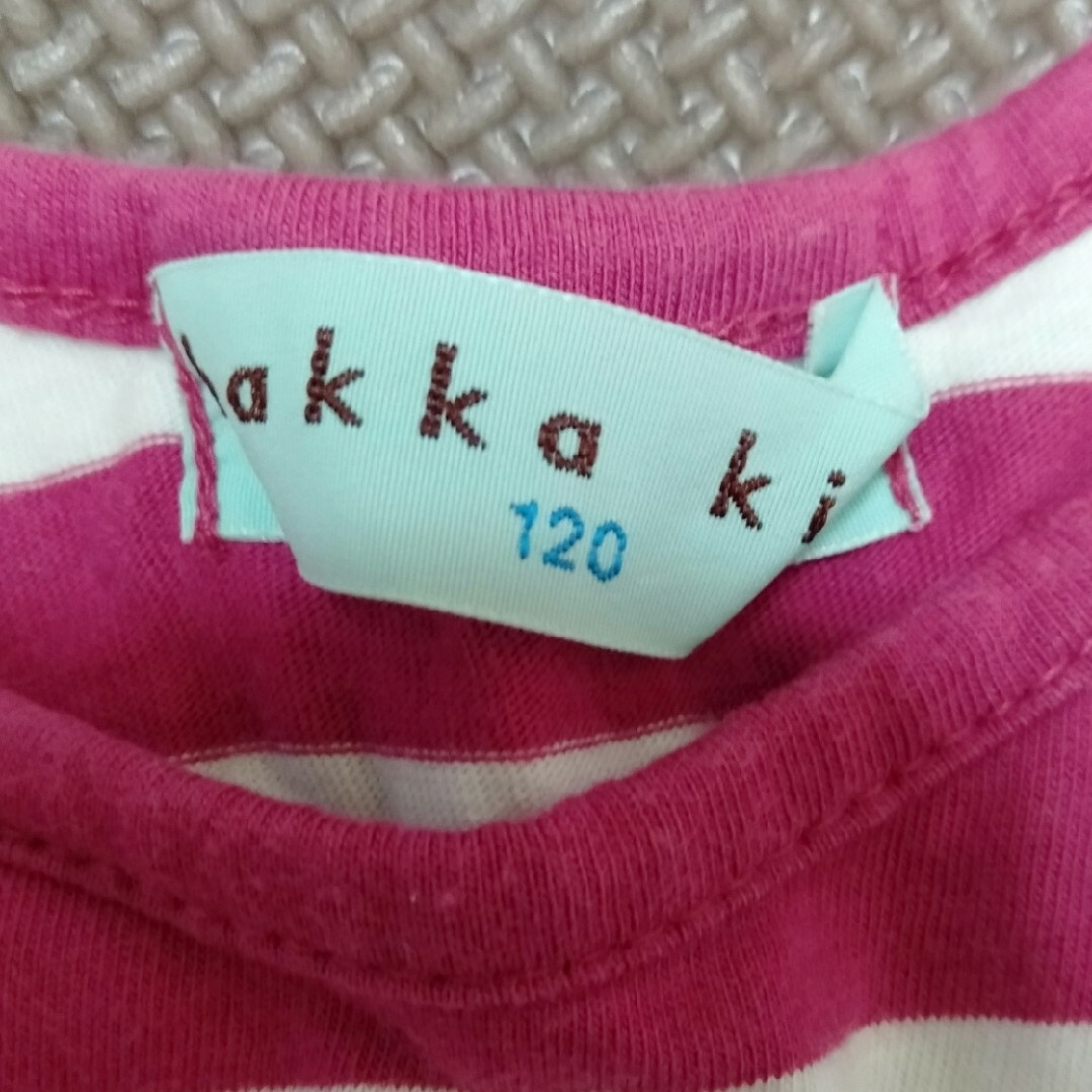 hakka kids(ハッカキッズ)のFITH/HAKKA kidz 2枚組 サイズ120 キッズ/ベビー/マタニティのキッズ服男の子用(90cm~)(Tシャツ/カットソー)の商品写真