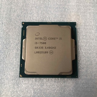 Intel Core i5 7500/3.40GHz(PCパーツ)