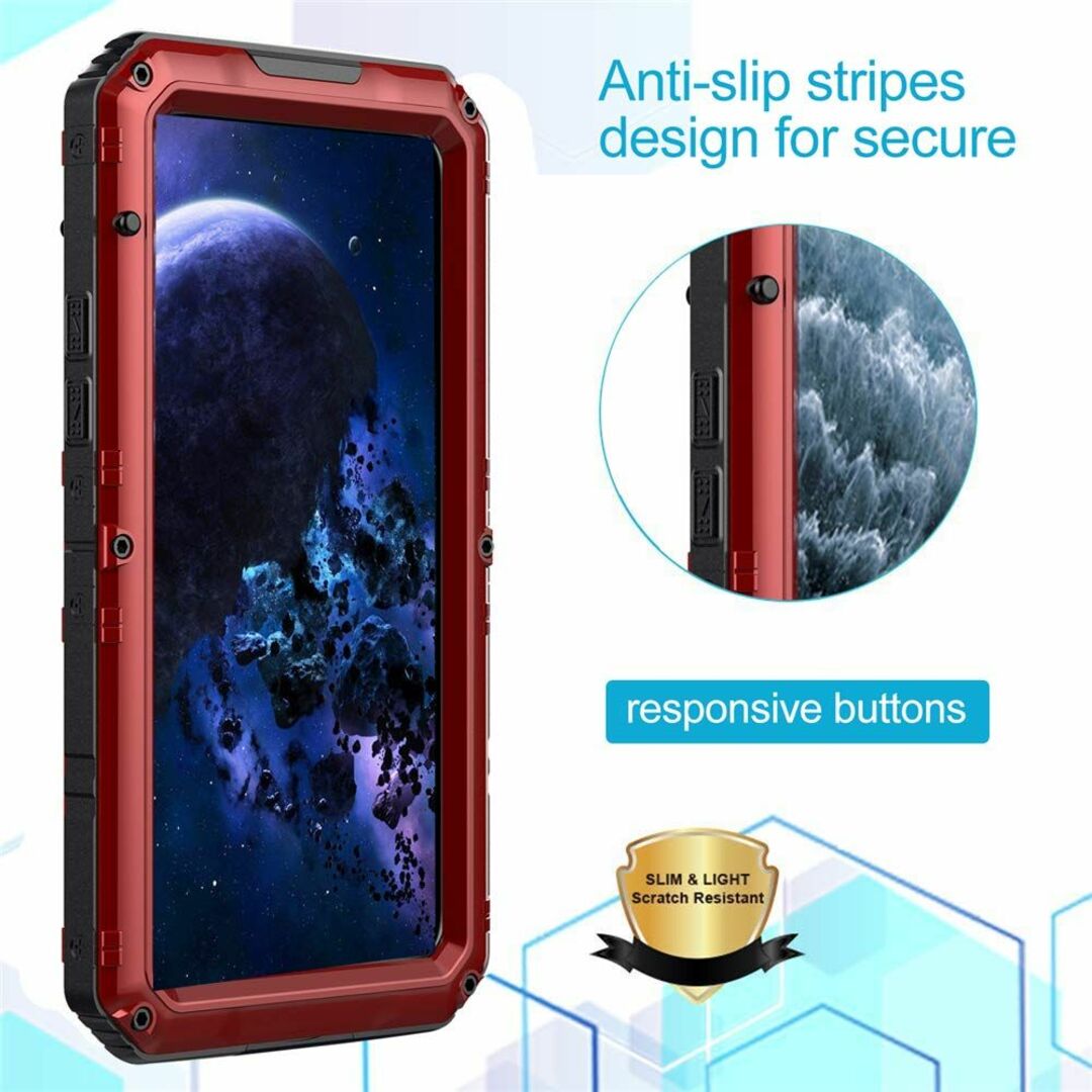 スマホ防水ケース iphone 11pro 防水ケース IP68規格完全防水ケー 3