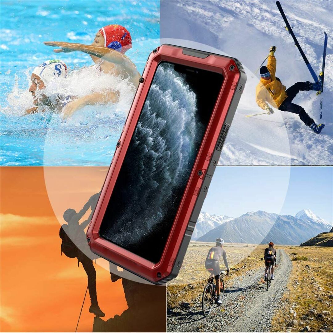 スマホ防水ケース iphone 11pro 防水ケース IP68規格完全防水ケー 6