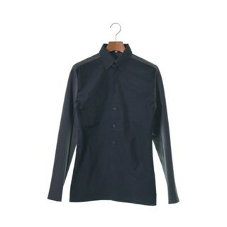 ラフシモンズ(RAF SIMONS)のRAF SIMONS ラフシモンズ カジュアルシャツ 46(M位) 紺xグレー 【古着】【中古】(シャツ)