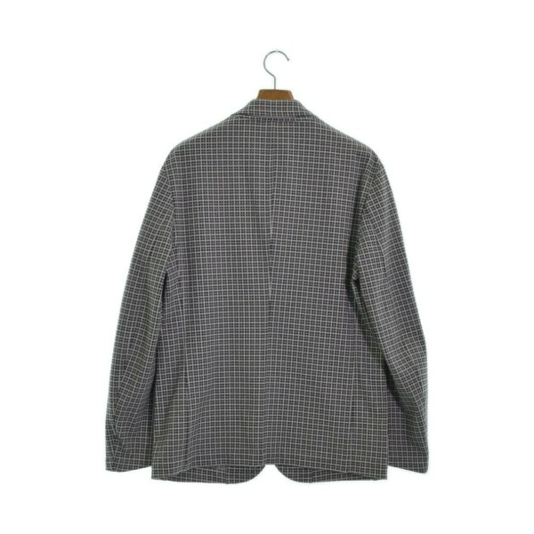 Marni(マルニ)のMARNI マルニ ジャケット 44(S位) グレーx白(チェック) 【古着】【中古】 メンズのジャケット/アウター(その他)の商品写真