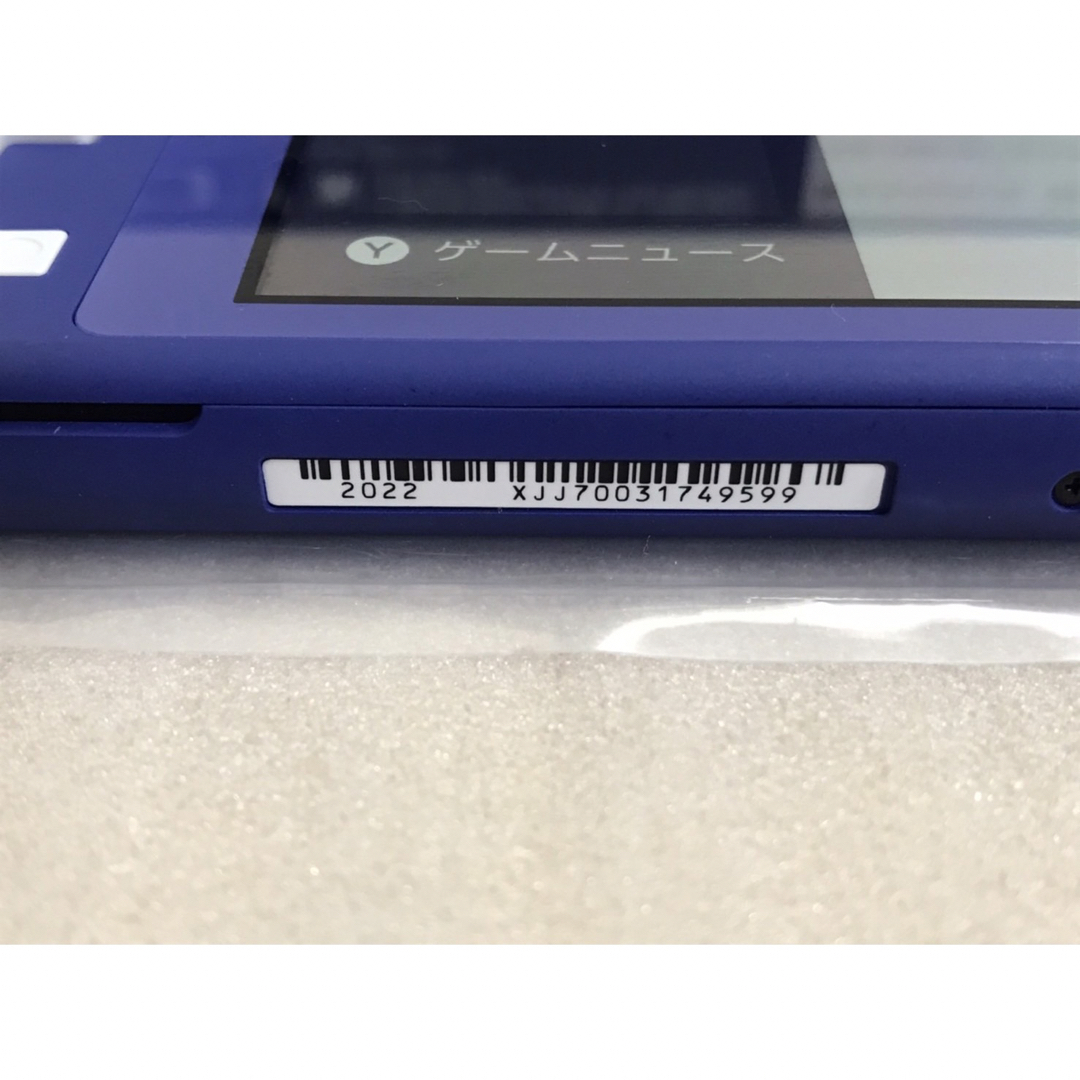 Nintendo Switch(ニンテンドースイッチ)の2022年12月購入保証期間有✨Switch Liteブルー完品✨ エンタメ/ホビーのゲームソフト/ゲーム機本体(携帯用ゲーム機本体)の商品写真