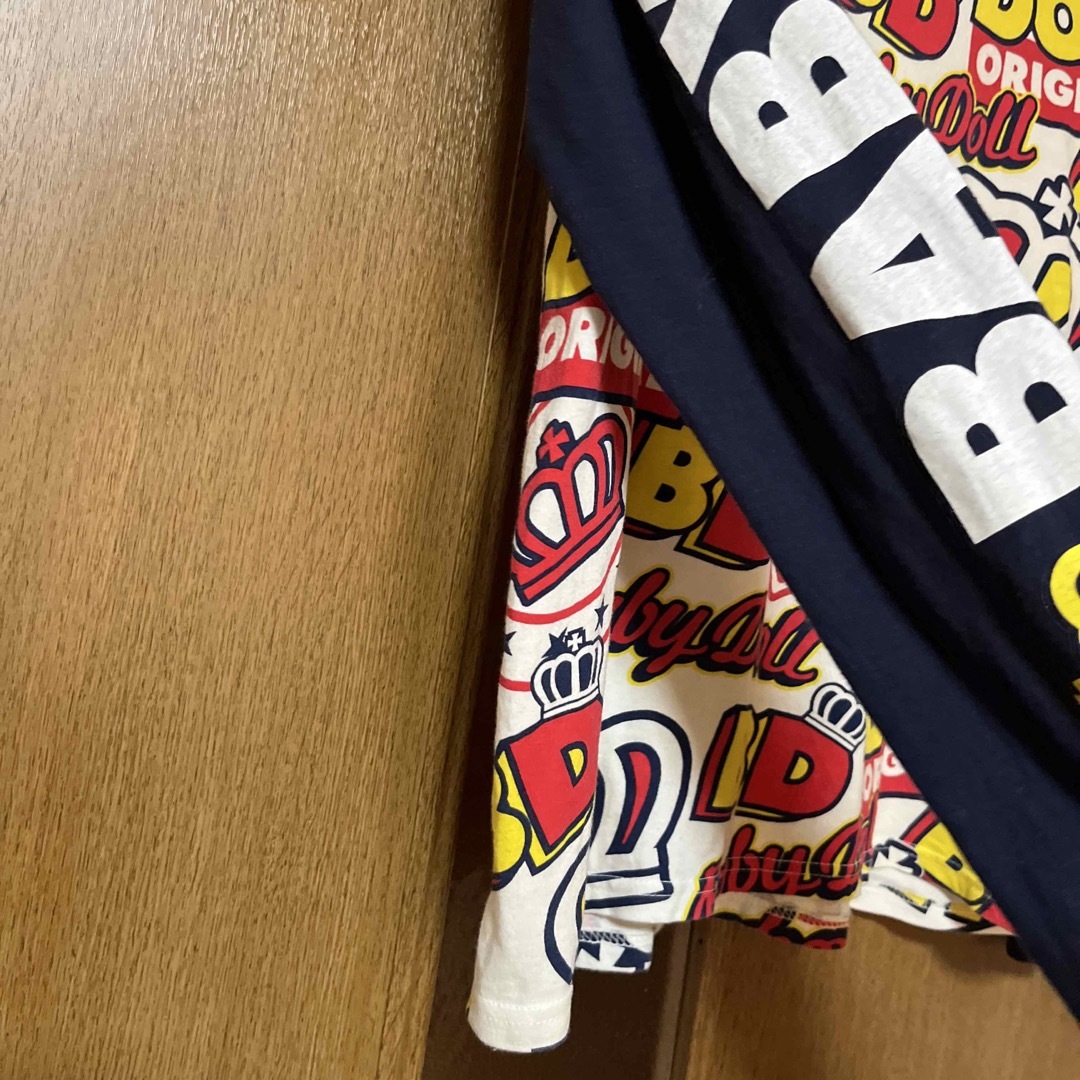 BABYDOLL(ベビードール)のベビードール　Tシャツ レディースのトップス(Tシャツ(長袖/七分))の商品写真