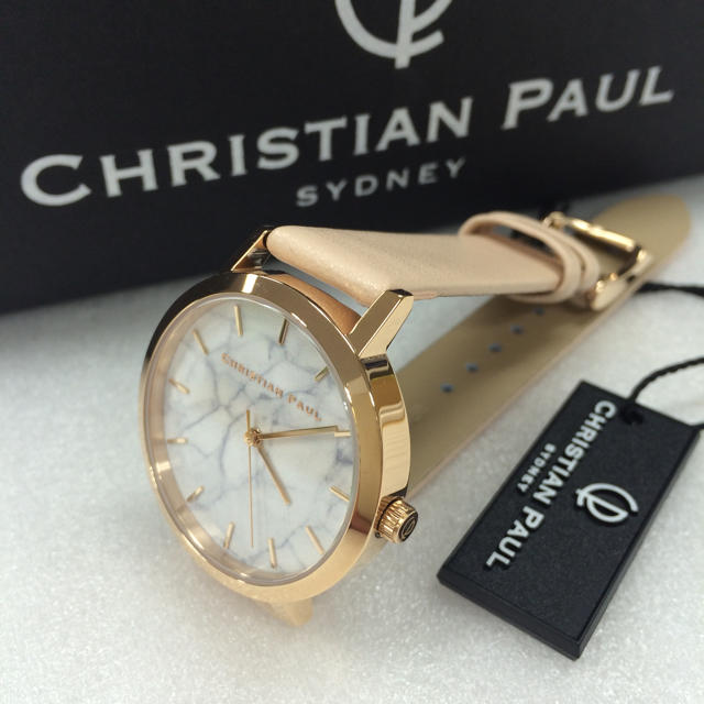 CHRISTIAN PEAU(クリスチャンポー)のあー's様専用 2月10日 クリスチャンポール 腕時計 MRL-02 マーブル レディースのファッション小物(腕時計)の商品写真