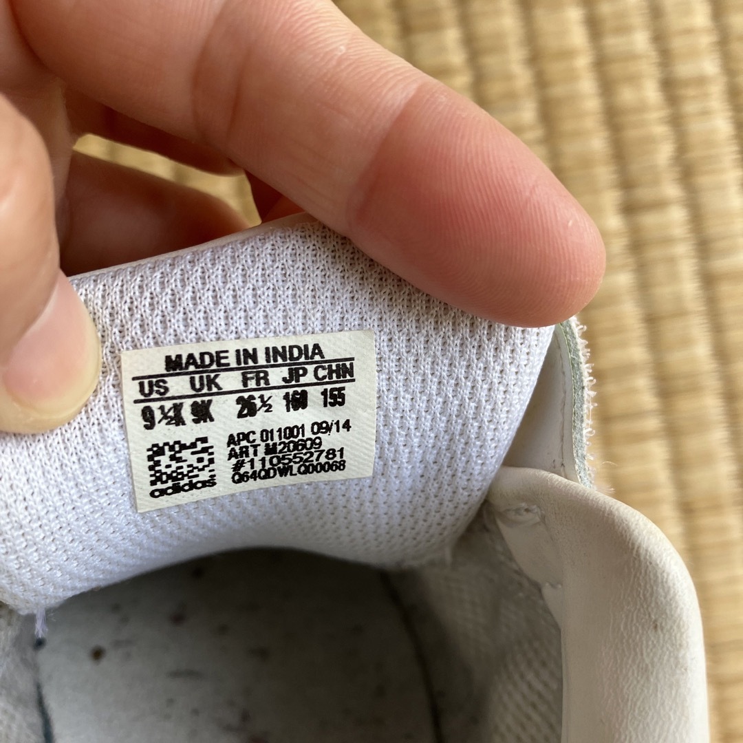 STANSMITH（adidas）(スタンスミス)のお値下げadidasスタンスミススニーカー キッズ/ベビー/マタニティのキッズ靴/シューズ(15cm~)(スニーカー)の商品写真
