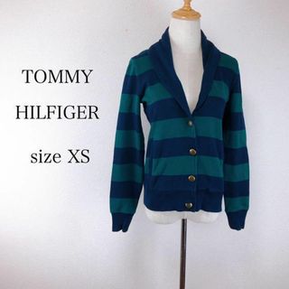 トミーヒルフィガー(TOMMY HILFIGER)の人気ブランド トミーヒルフィガー 長袖 グリーン ボーダー(トレーナー/スウェット)