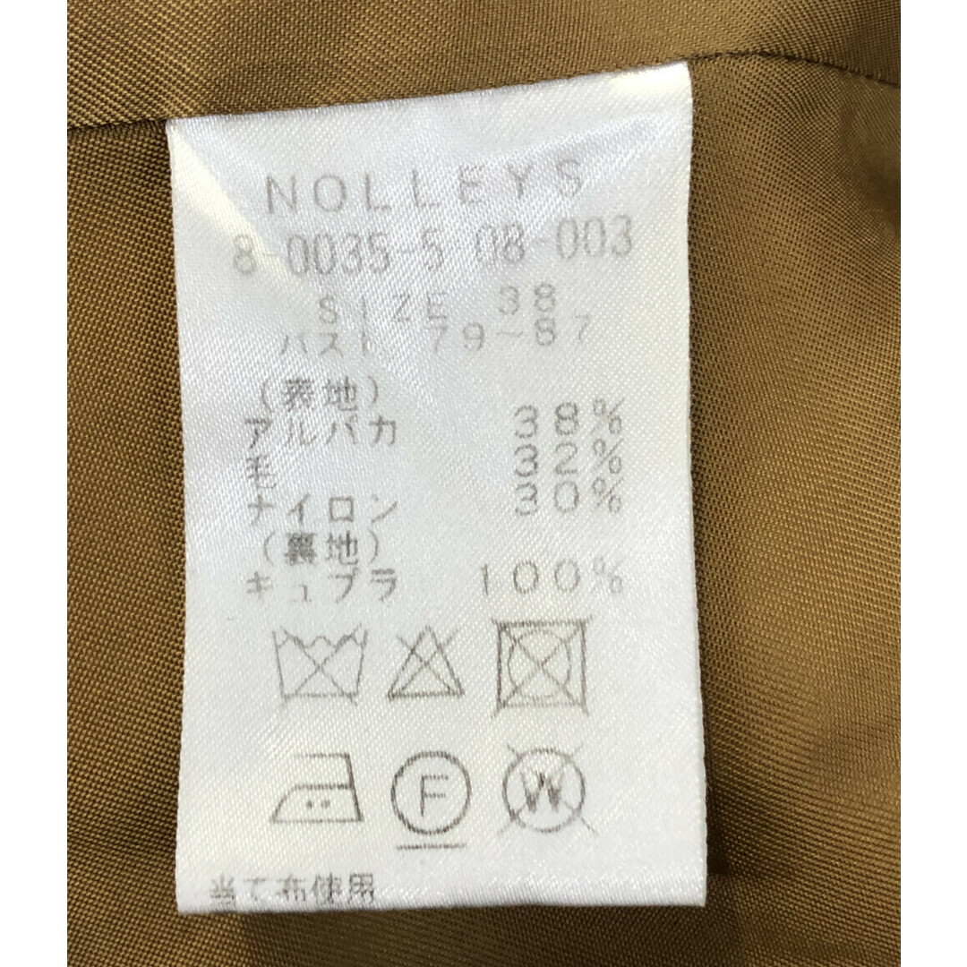 NOLLEY'S(ノーリーズ)のノーリーズ nolleys ノーカラーダブルコート    レディース 38 レディースのジャケット/アウター(その他)の商品写真