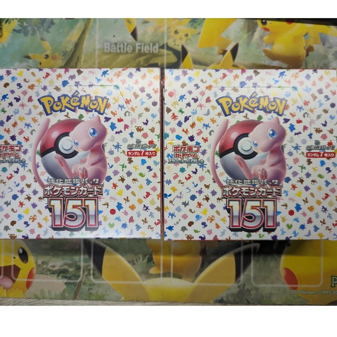 ポケモン - ポケモンカード151 シュリンクなし 2boxの+