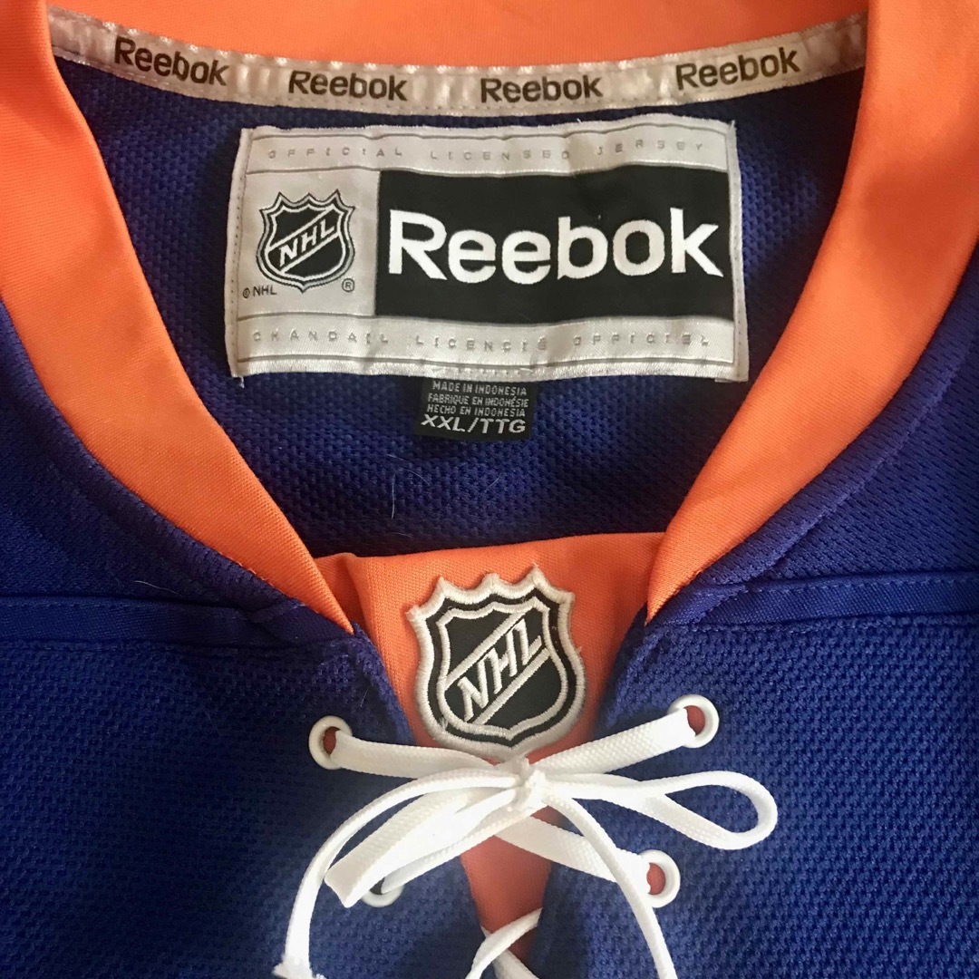 Reebok(リーボック)のNHL アイスホッケー　ニューヨーク　アイランダーズ　#91 リーボック製 スポーツ/アウトドアのスポーツ/アウトドア その他(ウインタースポーツ)の商品写真