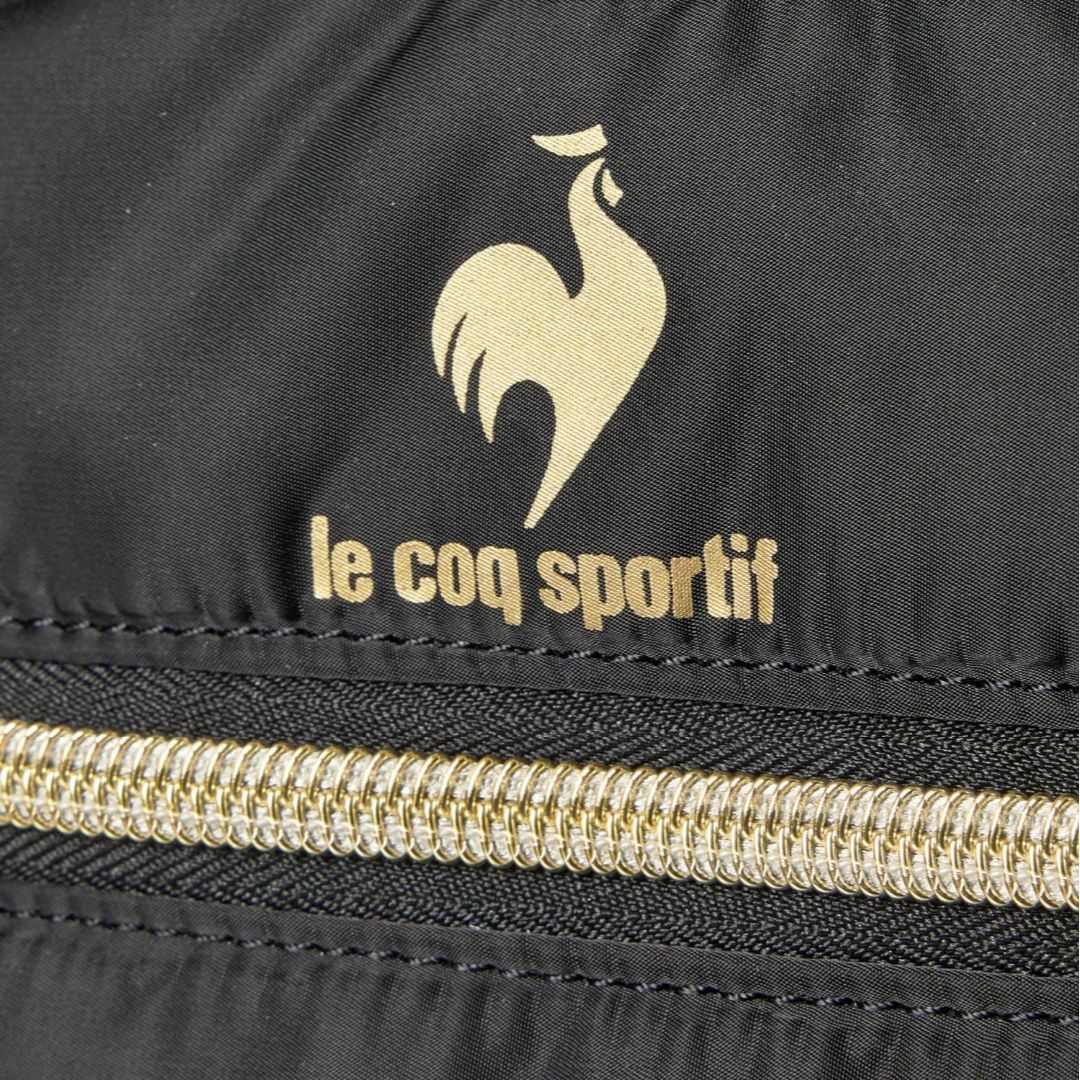 【色: ブラック】le coq sportifルコックスポルティフ 軽量 ナイロ約280ｇ