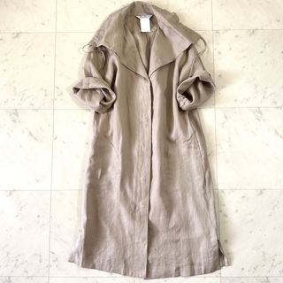 【新品タグ付】MAXMARA 白タグ ピュアコットンポプリンシャツワンピース40