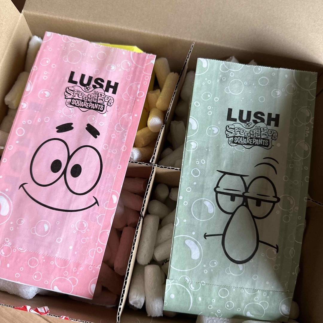 スポンジボブLUSH3点セット - 入浴剤