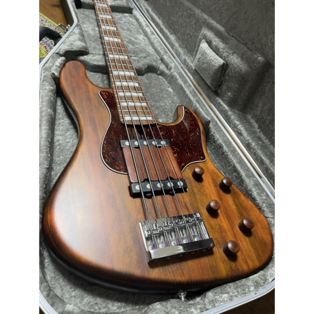 MAYONES Jabba HF5 AntiqueBrown Satin 楽器のベース(エレキベース)の商品写真