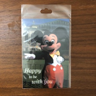 ディズニー(Disney)の●ディズニー 3D 実写 ミッキー ポストカード(写真/ポストカード)