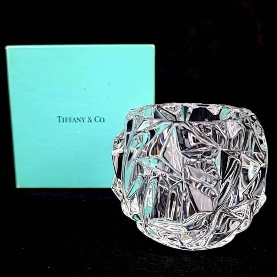 Tiffany \u0026 Co. ティファニー クリスタルキャンドルホルダー