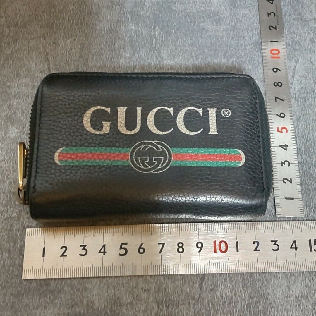 Gucci - GUCCI ロゴプリント コインケースの通販 by 如月's shop