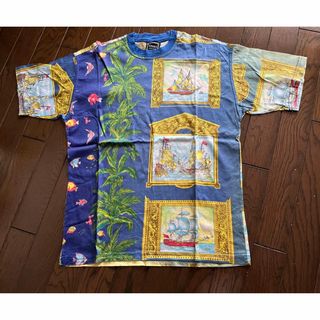 ヴェルサーチ(VERSACE)のベルサーチ　絵画風Tシャツ(Tシャツ(半袖/袖なし))