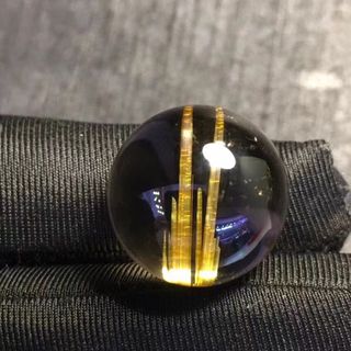 ⭐︎【天然】タイチンクオーツ 丸玉 18.3mm