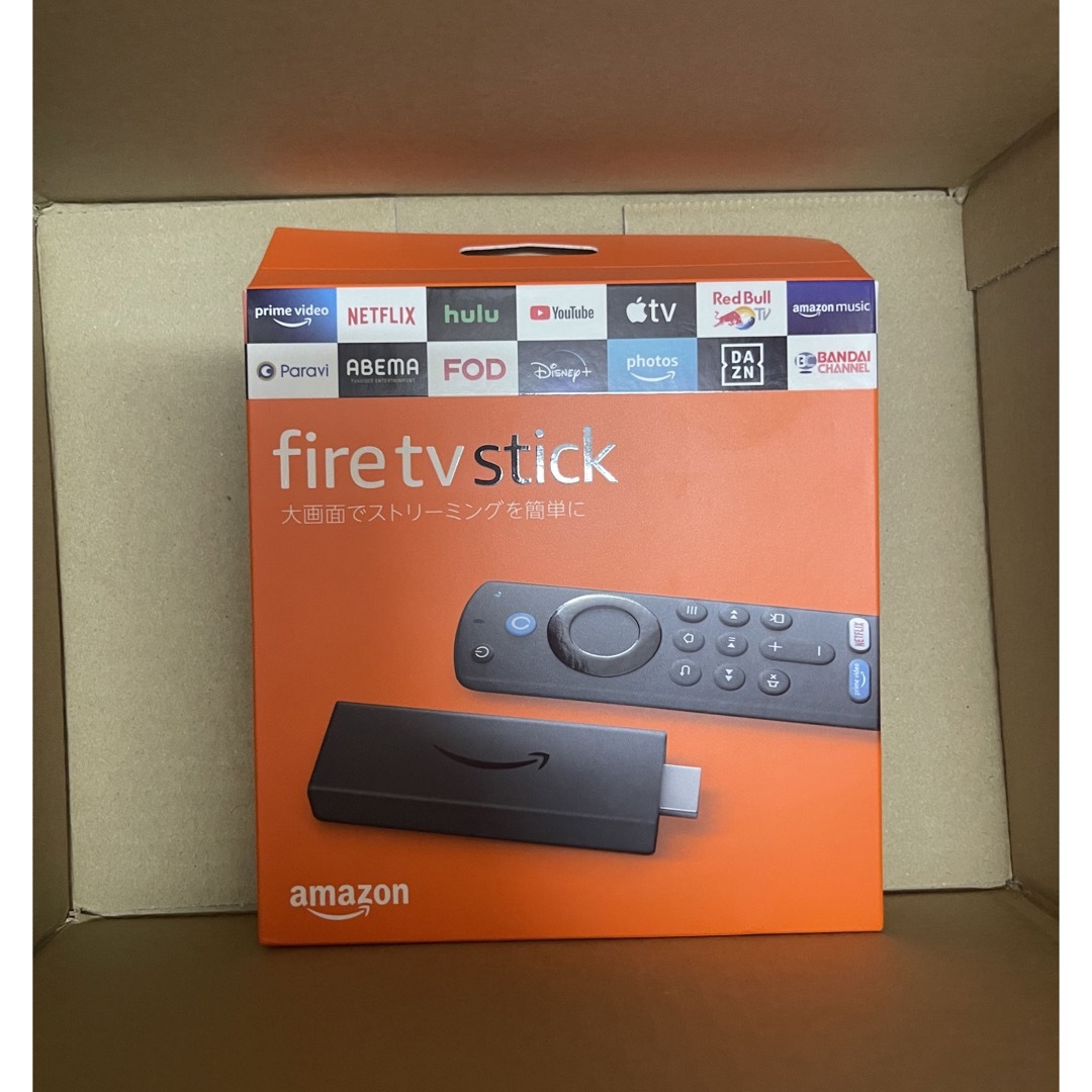 Amazon(アマゾン)のアマゾン ファイヤー TV スティック　fire tv stick 新品未使用 スマホ/家電/カメラのテレビ/映像機器(その他)の商品写真