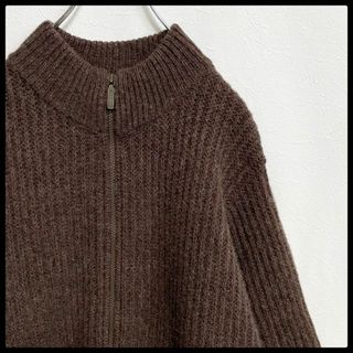 【ラルフローレン】美品❗️アメリカ80sヴィンテージ　アルパカ混ウールニット