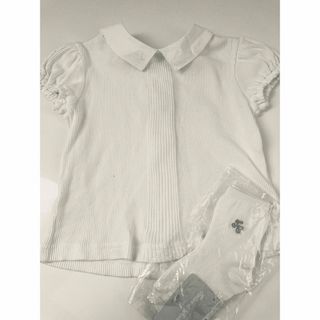 タルティーヌ エ ショコラ(Tartine et Chocolat)のタルティーヌエショコラ　カットソー　新品　靴下(Tシャツ/カットソー)