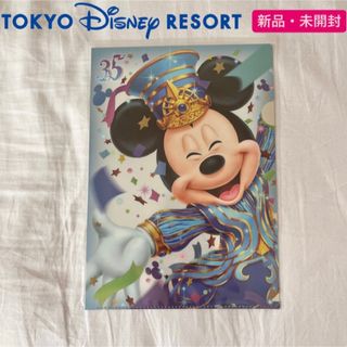 ディズニー(Disney)のクリアファイル【東京ディズニーリゾート35周年記念】(クリアファイル)