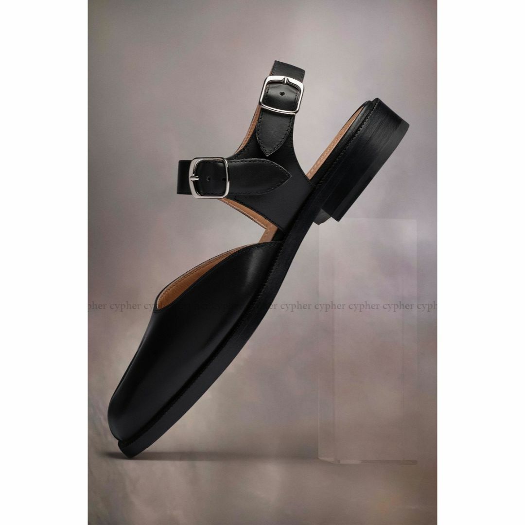 Maison Martin Margiela(マルタンマルジェラ)の41 新品 23SS メゾンマルジェラ レザー タビ サンダル 足袋 シューズ メンズの靴/シューズ(サンダル)の商品写真