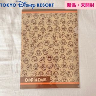 ディズニー(Disney)のクリアファイル【 Disney：チップアンドデール 】(クリアファイル)