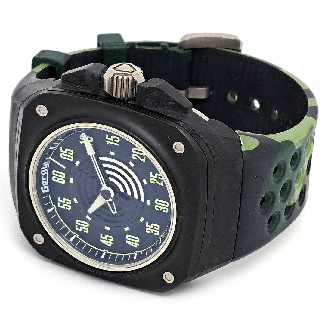 Gorilla ゴリラ ファストバック スティンガー 腕時計 FBY10.1   カーボン セラミック アルミ チタン ラバー イエロー ブラック  自動巻き ゴリラウォッチ 【本物保証】
