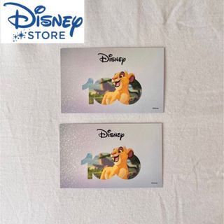 ディズニー(Disney)の100周年記念 マンスリーカード【 Disney store 】非売品(キャラクターグッズ)