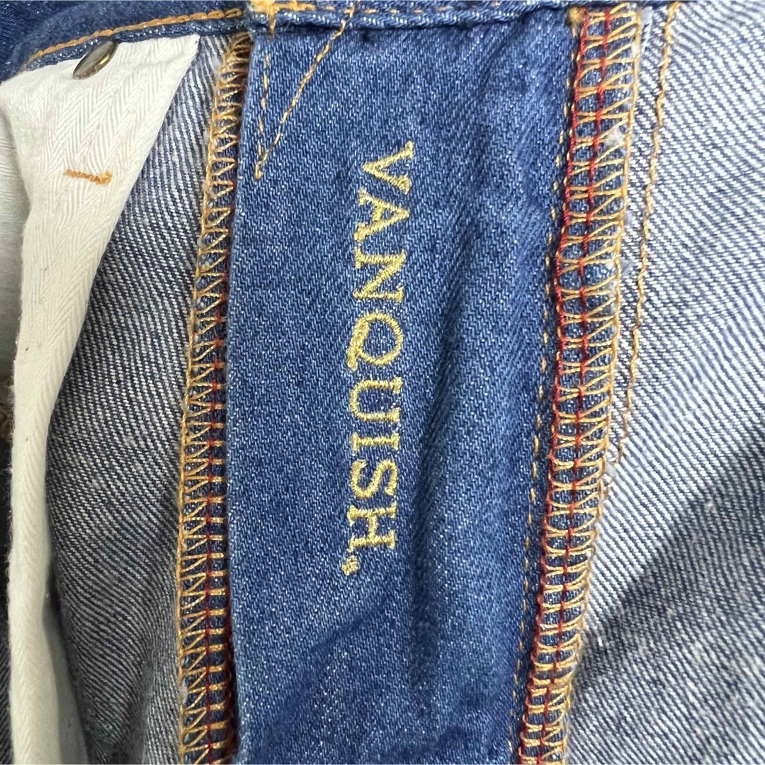 美品！VANQUISH デニムショートパンツ！日本製！