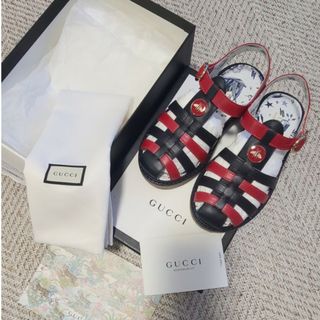 グッチ(Gucci)のグッチチルドレン☆サンダル29(サンダル)