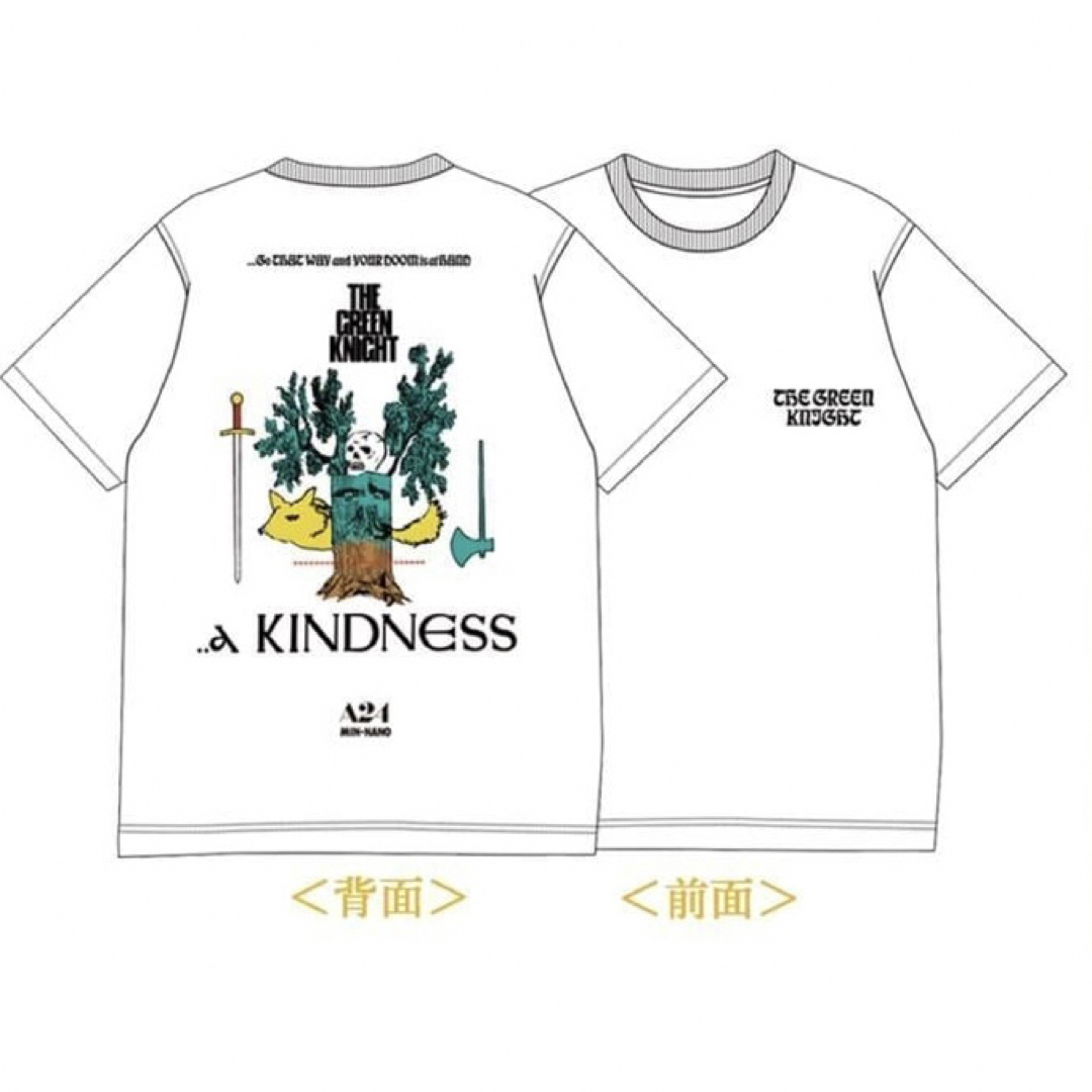 A24 MIN-NANO×The Green Knight Tシャツ Lサイズ