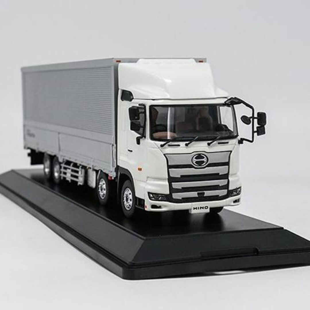 ミニカー 1/43 日野トラクター HINO TRUCKS コンテナ ホワイト エンタメ/ホビーのおもちゃ/ぬいぐるみ(ミニカー)の商品写真